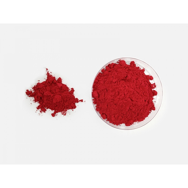 Highly transparent fluorescent pigment, fluorescent color essence, fluorescent magenta
